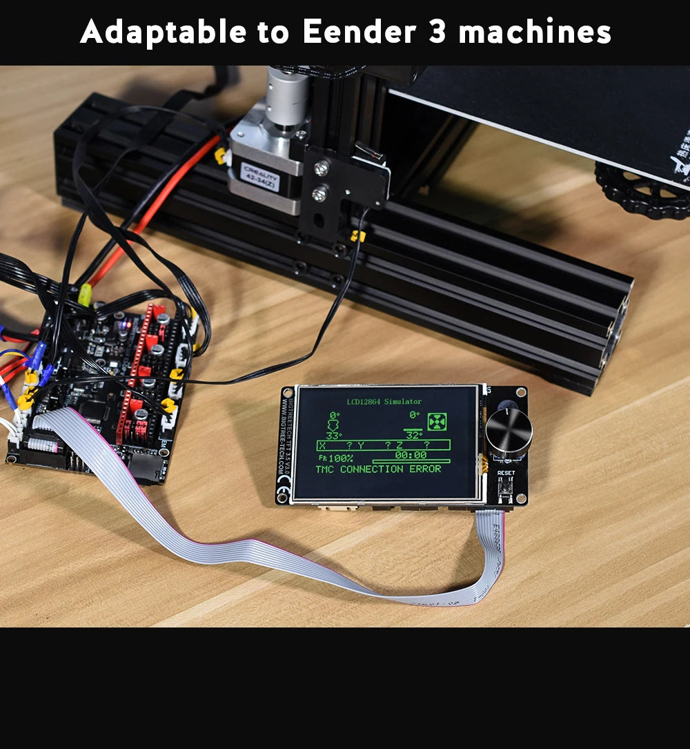 BIGTREETECH TFT35 V3.0 Touch Screen 12864 LCD Mode Or Serial Touch Screen Mode For SKR V1.4 Turbo SKR MINI E3 V2.0 Ender 3