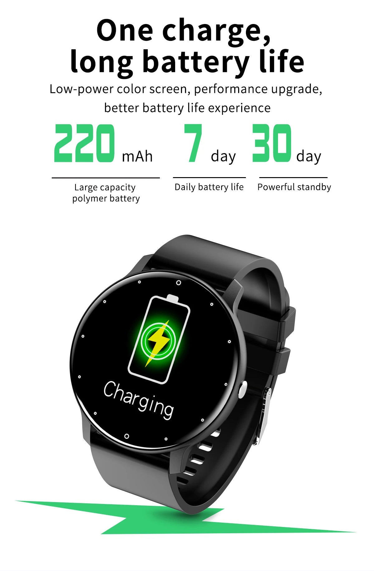 LIGE 2026 Smart Watch Women Men Ladies Gift Sport Fitness Men Watches Heart Rate Monitor Waterproof Smartwatch For Android IOS