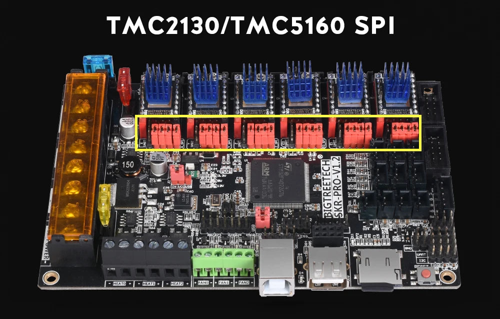 BIGTREETECH SKR PRO V1.2 Control Board TFT35 V3.0 Screen WIFI 32 Bit Motherboard TMC2208UART TMC2209 TMC2130 Driver MKS GEN L