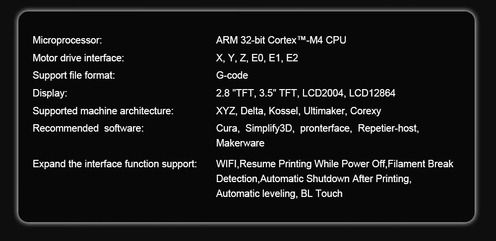 BIGTREETECH SKR PRO V1.2 Control Board TFT35 V3.0 Screen WIFI 32 Bit Motherboard TMC2208UART TMC2209 TMC2130 Driver MKS GEN L