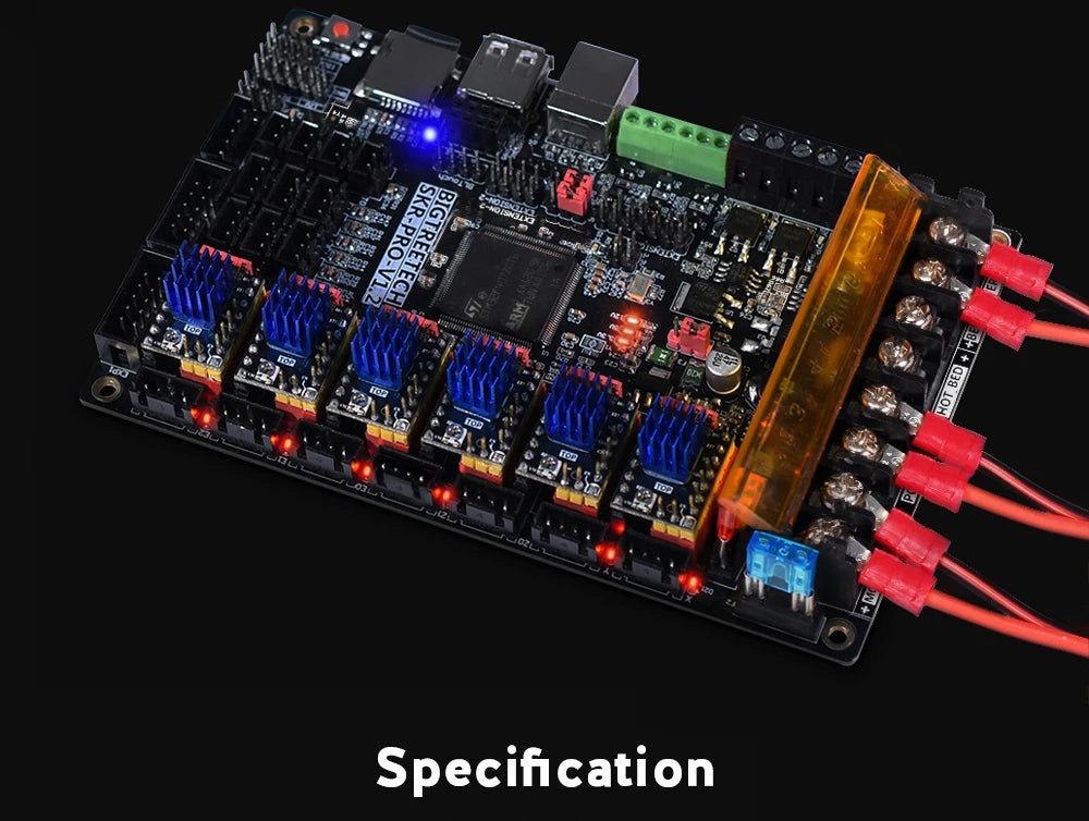 BIGTREETECH SKR PRO V1.2 Control Board TFT35 V3.0 Screen WIFI 32 Bit Motherboard TMC2208UART TMC2209 TMC2130 Driver MKS GEN L