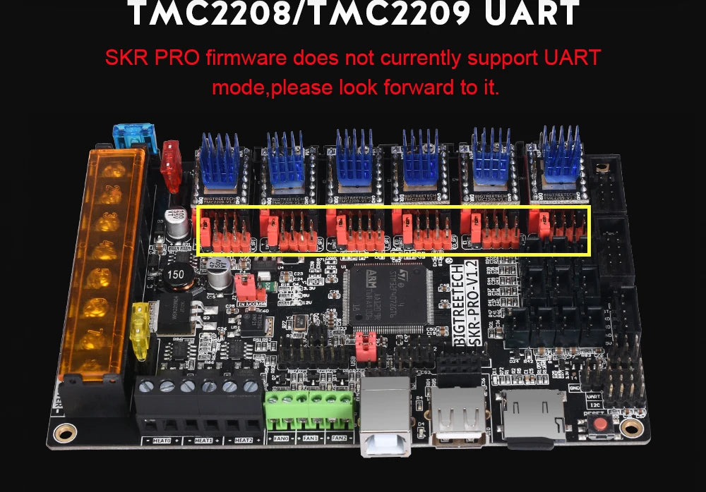 BIGTREETECH SKR PRO V1.2 Control Board TFT35 V3.0 Screen WIFI 32 Bit Motherboard TMC2208UART TMC2209 TMC2130 Driver MKS GEN L