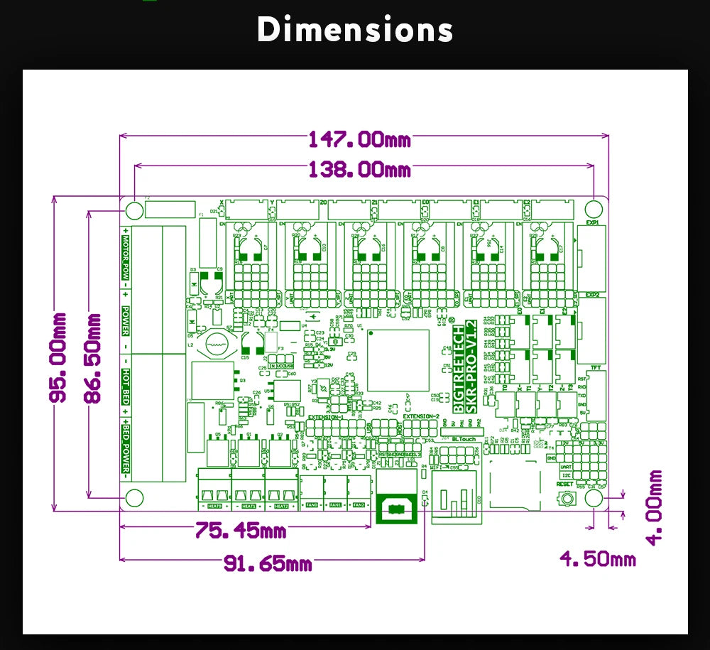 BIGTREETECH SKR PRO V1.2 Control Board TFT35 V3.0 Screen WIFI 32 Bit Motherboard TMC2208UART TMC2209 TMC2130 Driver MKS GEN L