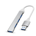 USB HUB Extender 4 Port Splitter Adapter OTG Docking Station For Phone Macbook Pro 13 15 Air PC Laptop Computer Hub