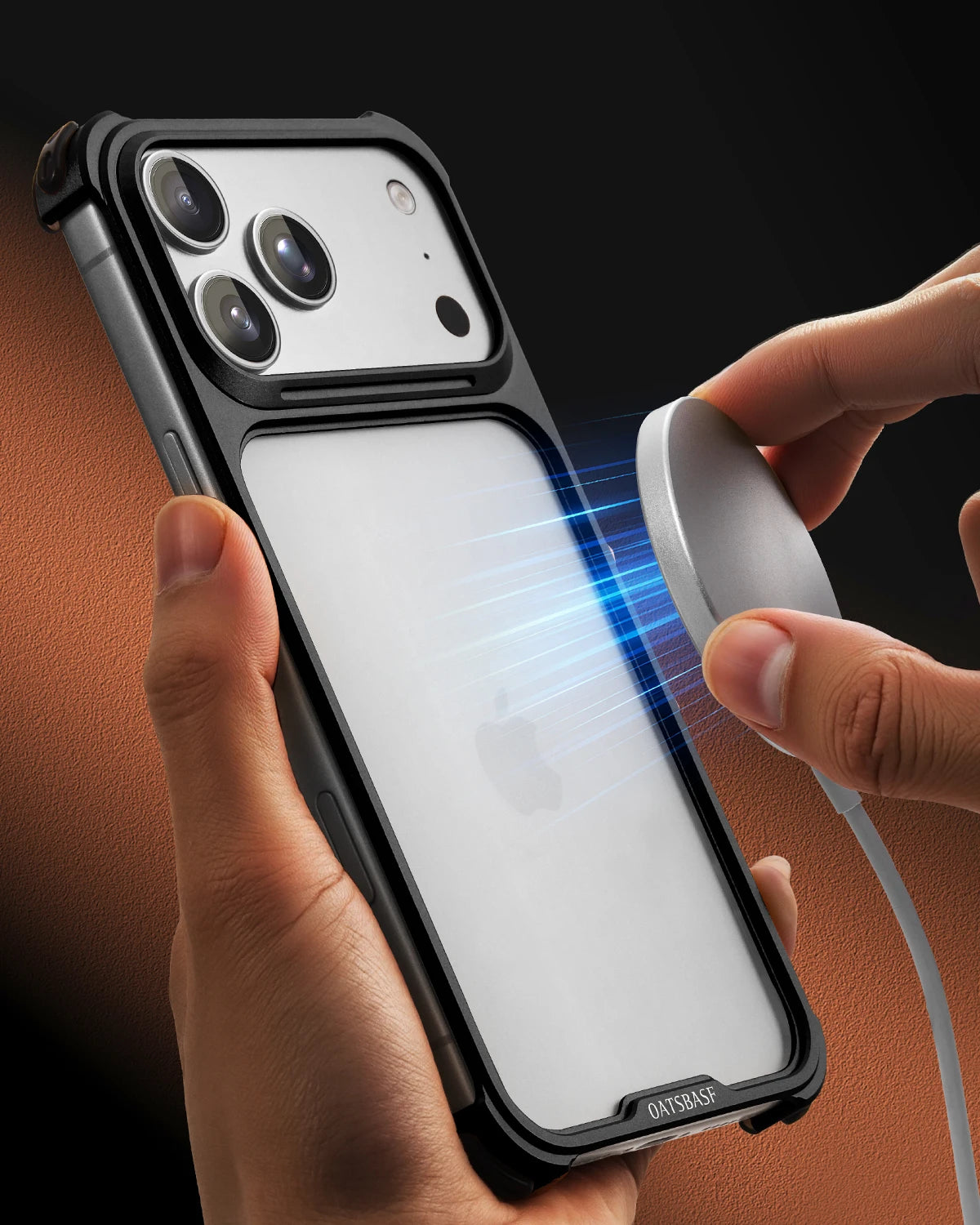 Oatsbasf Slim Phone Case for iPhone 17 Pro / 17 Pro Max Orginal Feel Protective Cover Shockproof Bumper for iPhone 17 Pro Max