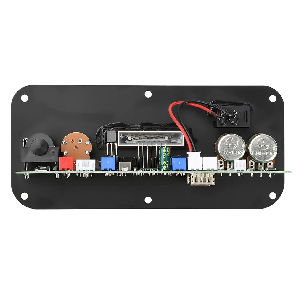DC 3.7-5V MP3 BT Decoding Board 2 * 10W With Power Amplifier Audio Motherboard AB5602B Portable Speaker Power Amplifier Board