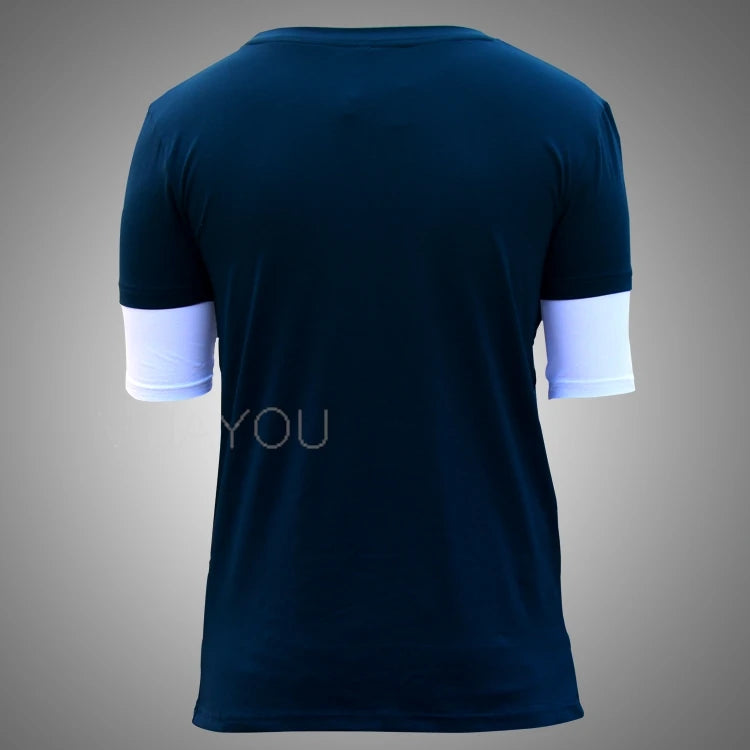 Tony Stark Tshirt Man Tony Stark cosplay fake two Luminous T-shirt Movie Shirt Tee