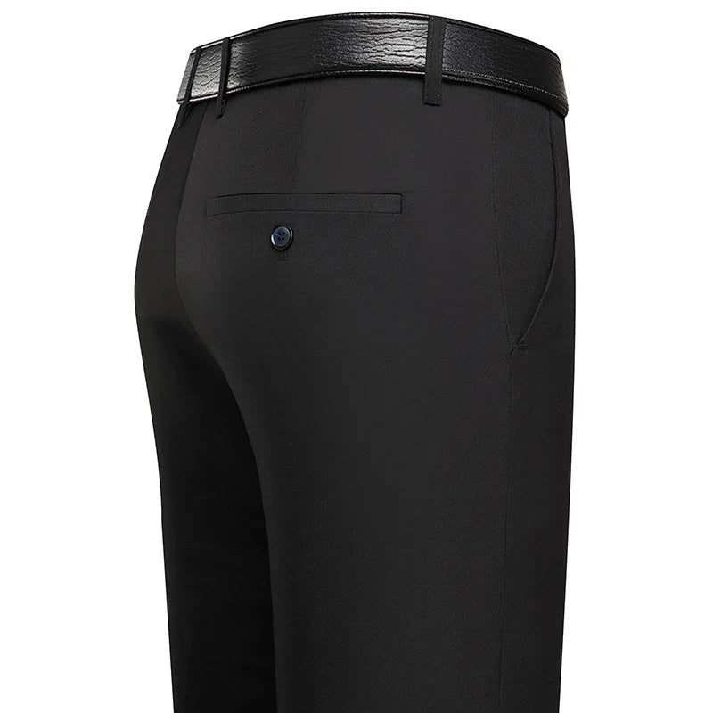 MRMT 2026 Brand Men's Trousers High Waist Black Suit Pants Men Trousers Thin Straight Loose Formal Business Casual Man Trouser