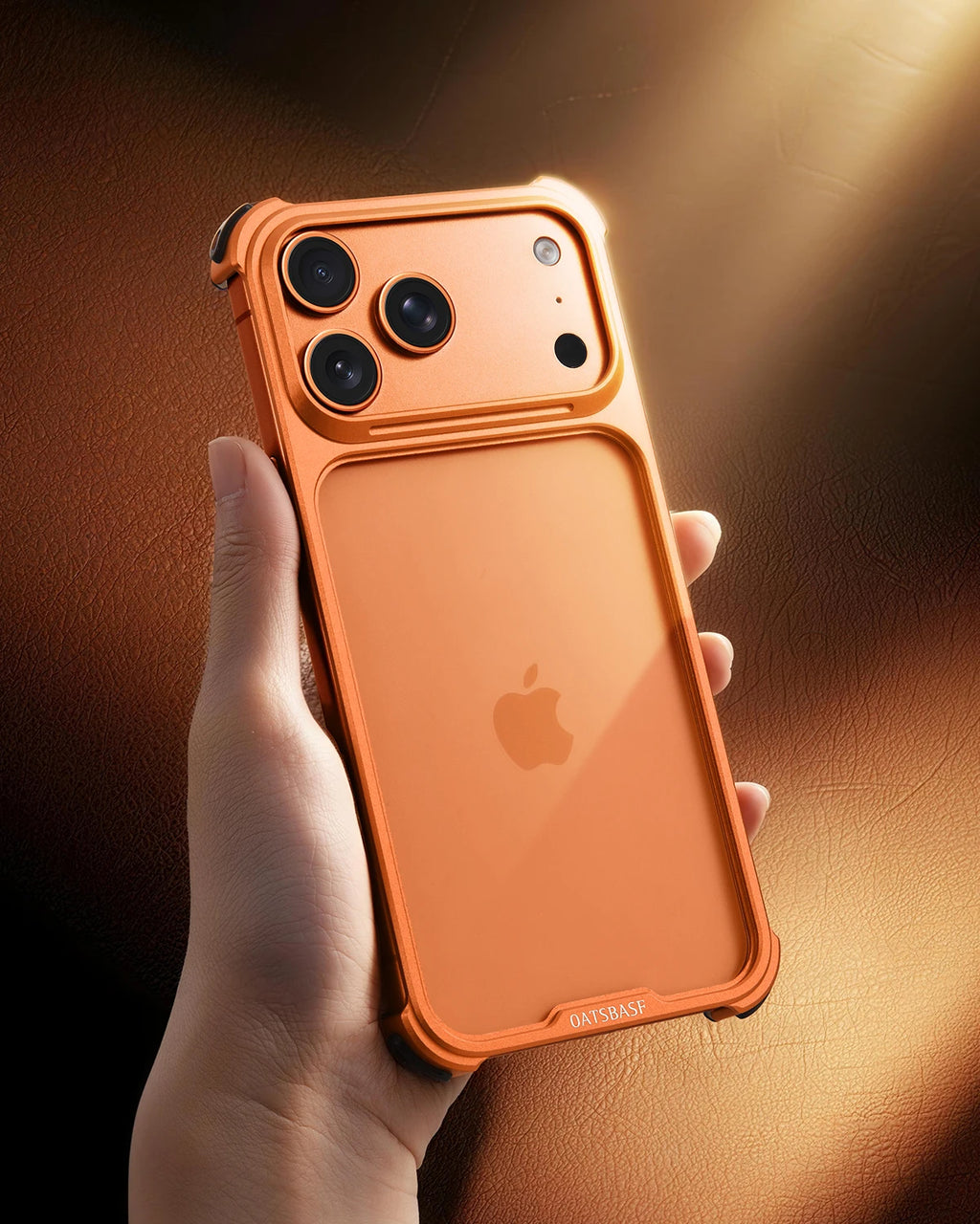 Oatsbasf Slim Phone Case for iPhone 17 Pro / 17 Pro Max Orginal Feel Protective Cover Shockproof Bumper for iPhone 17 Pro Max