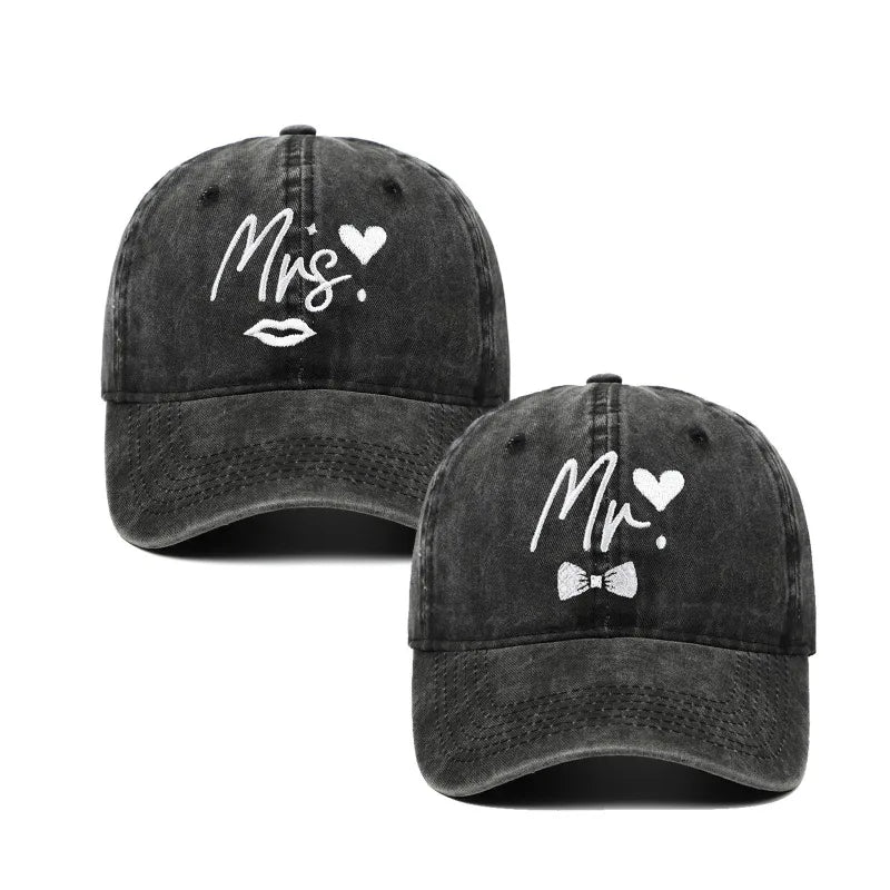 Mom Dad Gifts Hat Embroidered for Couples Parents Adjustable Baseball Caps Gift Mom and Dad Hats Fathers Day