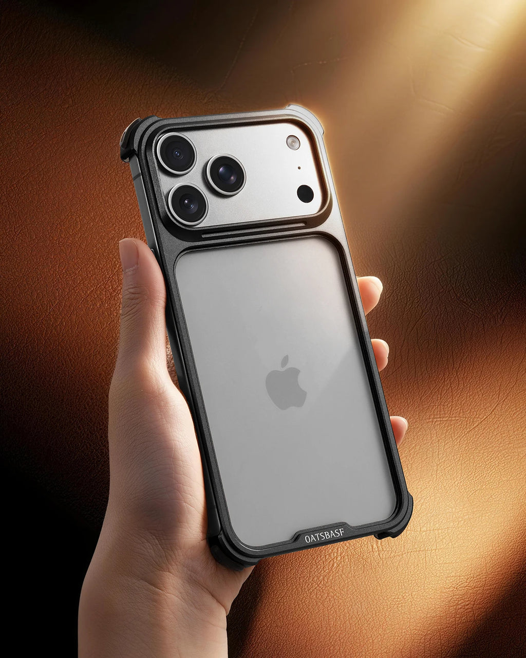 Oatsbasf Slim Phone Case for iPhone 17 Pro / 17 Pro Max Orginal Feel Protective Cover Shockproof Bumper for iPhone 17 Pro Max