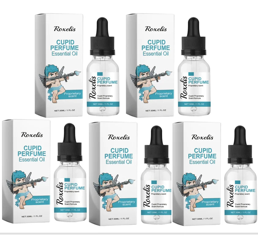 1/2/5Pcs Cupid Pheromone Cologne Perfume Spray for Man to Attract Women,Charming Roll on Fragrance,Portable Dating Glamour Scent