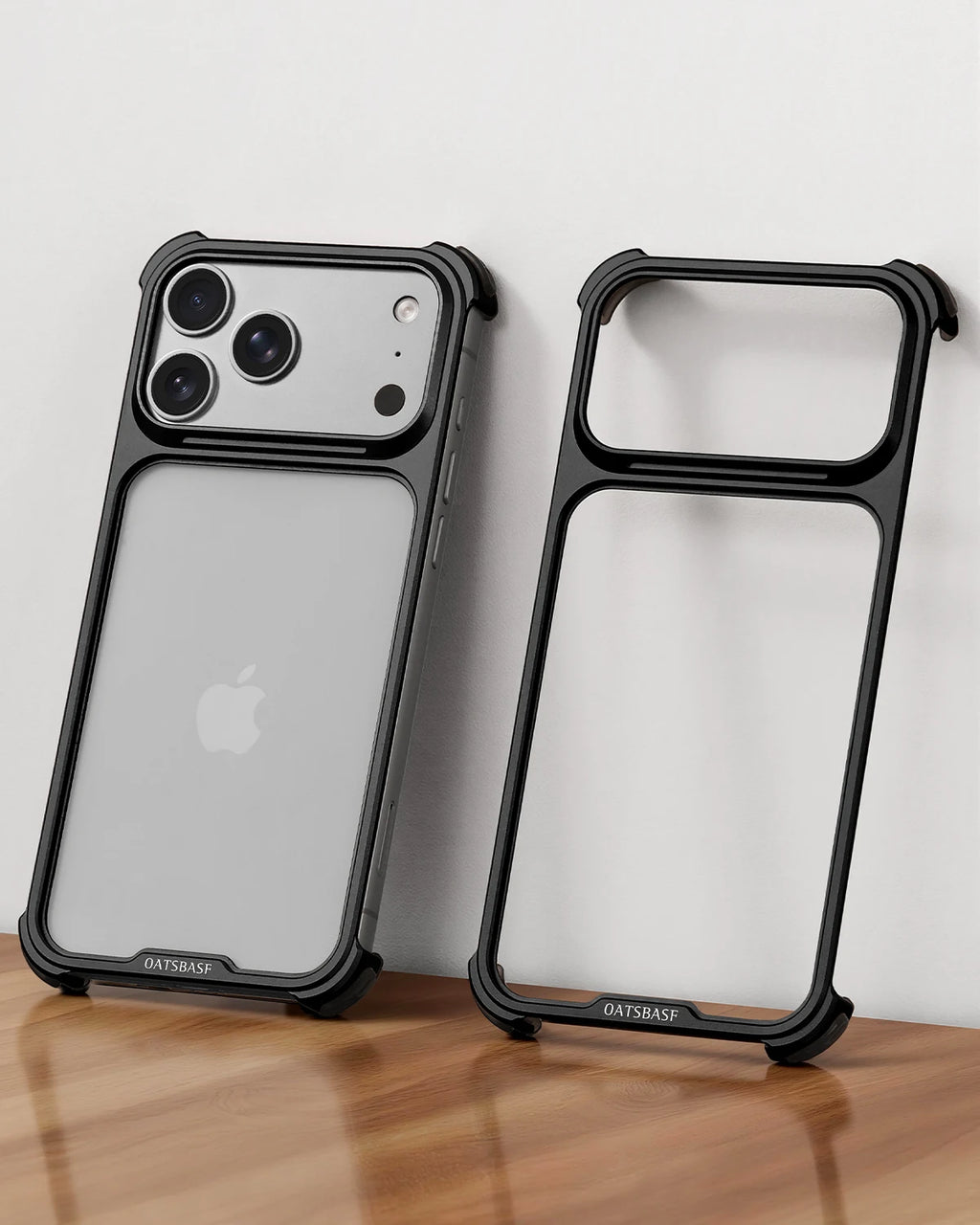 Oatsbasf Slim Phone Case for iPhone 17 Pro / 17 Pro Max Orginal Feel Protective Cover Shockproof Bumper for iPhone 17 Pro Max