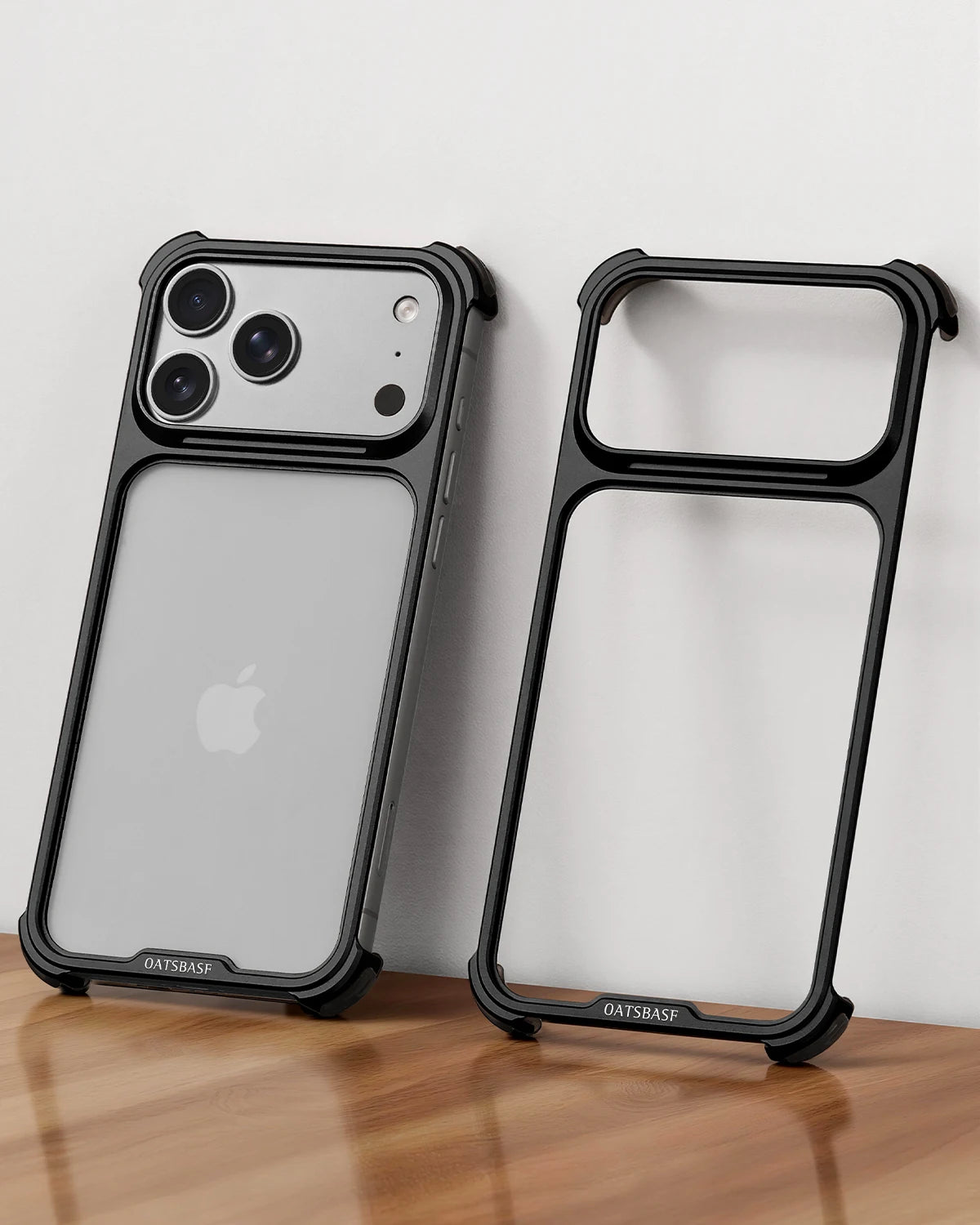 Oatsbasf Slim Phone Case for iPhone 17 Pro / 17 Pro Max Orginal Feel Protective Cover Shockproof Bumper for iPhone 17 Pro Max