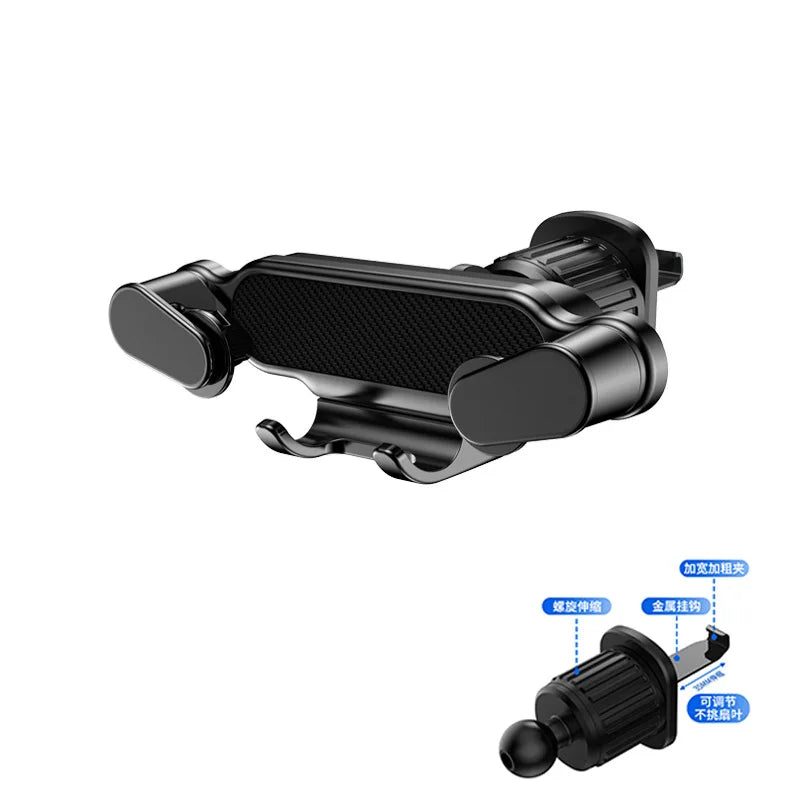 Gravity Car Phone Holder For Peugeot 4008 5008 308 2008 3008 207 Air Vent Clip Mount Mobile Cell Phone Stand GPS Accessories