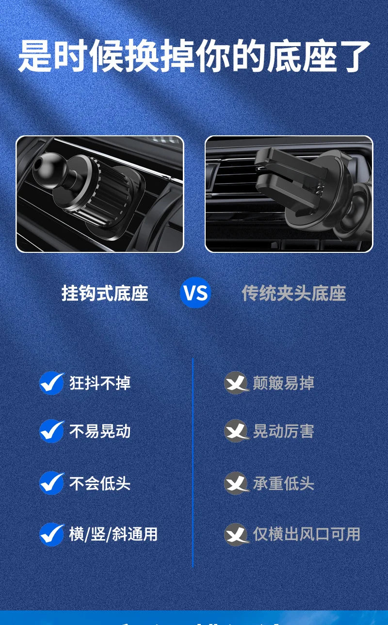 Gravity Car Phone Holder For Peugeot 4008 5008 308 2008 3008 207 Air Vent Clip Mount Mobile Cell Phone Stand GPS Accessories