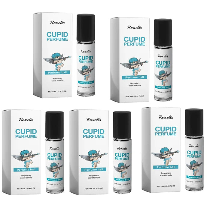 1/2/5Pcs Cupid Pheromone Cologne Perfume Spray for Man to Attract Women,Charming Roll on Fragrance,Portable Dating Glamour Scent