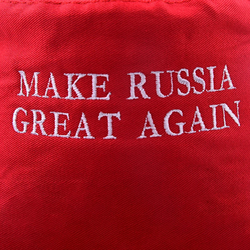New Embroidery Letter Make Russia Great Again Dad Hat Hip Hop  Unisex Bucket Hat Outdoor Men Adjustable Snapback Baseball Hats