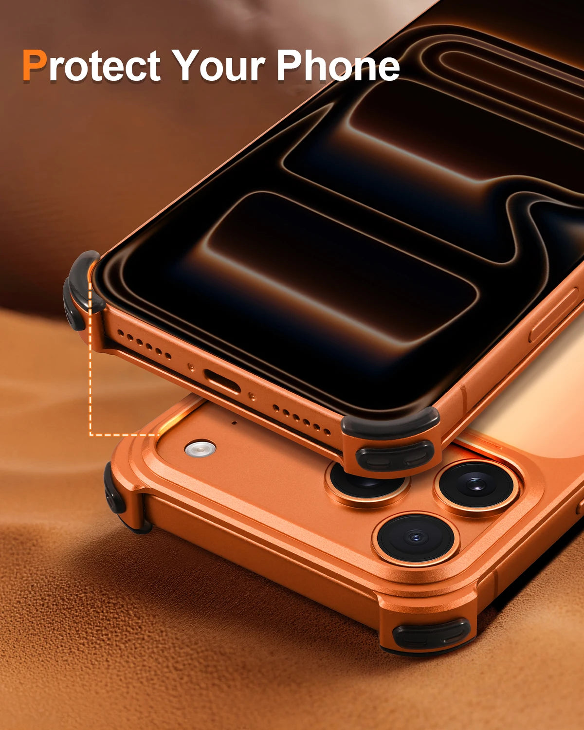 Oatsbasf Slim Phone Case for iPhone 17 Pro / 17 Pro Max Orginal Feel Protective Cover Shockproof Bumper for iPhone 17 Pro Max