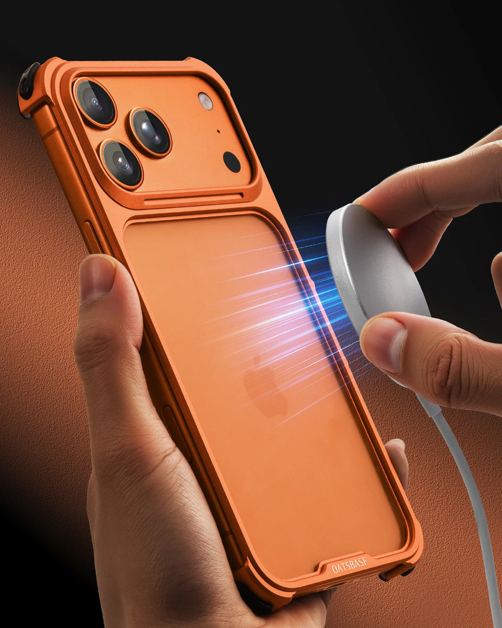 Oatsbasf Slim Phone Case for iPhone 17 Pro / 17 Pro Max Orginal Feel Protective Cover Shockproof Bumper for iPhone 17 Pro Max